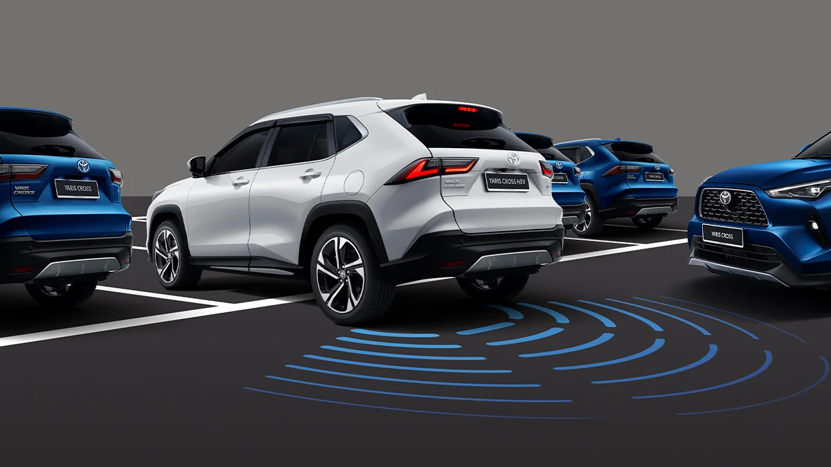 front-rear-sonar-system